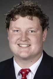 Wisconsin Badgers Sean Timmis poses for a headshot Thursday, July 29, 2021, in Madison, Wis. (Photo by David Stluka/Wisconsin Athletic Communications)