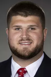 Wisconsin Badgers Joe Tippman poses for a headshot Thursday, July 29, 2021, in Madison, Wis. (Photo by David Stluka/Wisconsin Athletic Communications)