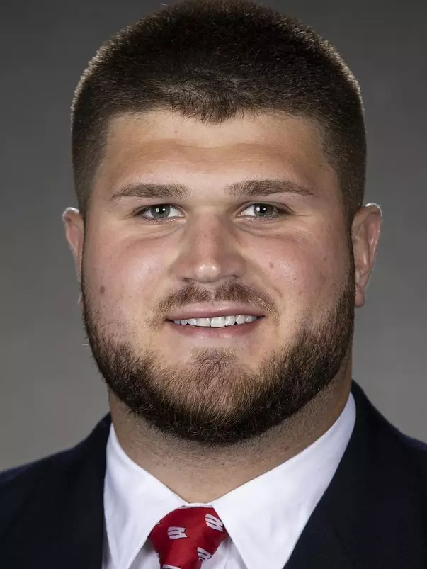 Wisconsin Badgers Joe Tippman poses for a headshot Thursday, July 29, 2021, in Madison, Wis. (Photo by David Stluka/Wisconsin Athletic Communications)