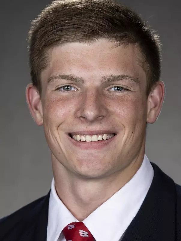 Wisconsin Badgers Andy Vujnovich poses for a headshot Thursday, July 28, 2021, in Madison, Wis. (Photo by David Stluka/Wisconsin Athletic Communications)