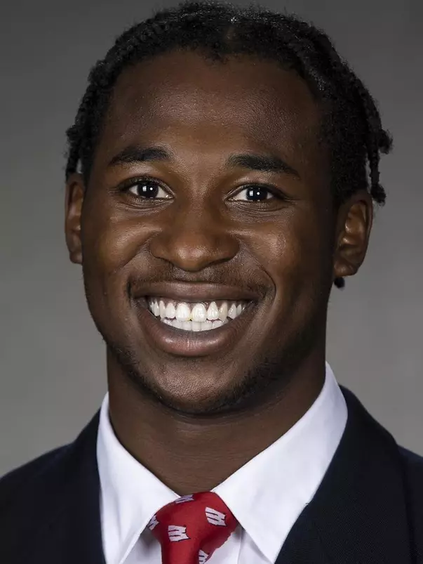 Wisconsin Badgers Amaun Williams poses for a headshot Thursday, July 29, 2021, in Madison, Wis. (Photo by David Stluka/Wisconsin Athletic Communications)
