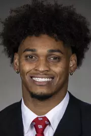 Wisconsin Badgers Caesar Williams poses for a headshot Thursday, July 29, 2021, in Madison, Wis. (Photo by David Stluka/Wisconsin Athletic Communications)