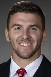 Wisconsin Badgers Preston Zachman poses for a headshot Thursday, July 28, 2021, in Madison, Wis. (Photo by David Stluka/Wisconsin Athletic Communications)
