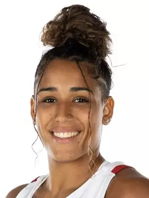 Portrait of guard Krystyna Ellew (14) of the Wisconsin Badgers Womenâ??s Basketball Team, Friday, Sept. 9, 2022 in Madison, Wis. (Photo by David Stluka/Wisconsin Athletic Communications)