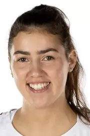 Portrait of guard Julie Pospisilova (5) of the Wisconsin Badgers Womenâ??s Basketball Team, Friday, Sept. 9, 2022 in Madison, Wis. (Photo by David Stluka/Wisconsin Athletic Communications)