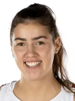 Portrait of guard Julie Pospisilova (5) of the Wisconsin Badgers Womenâ??s Basketball Team, Friday, Sept. 9, 2022 in Madison, Wis. (Photo by David Stluka/Wisconsin Athletic Communications)