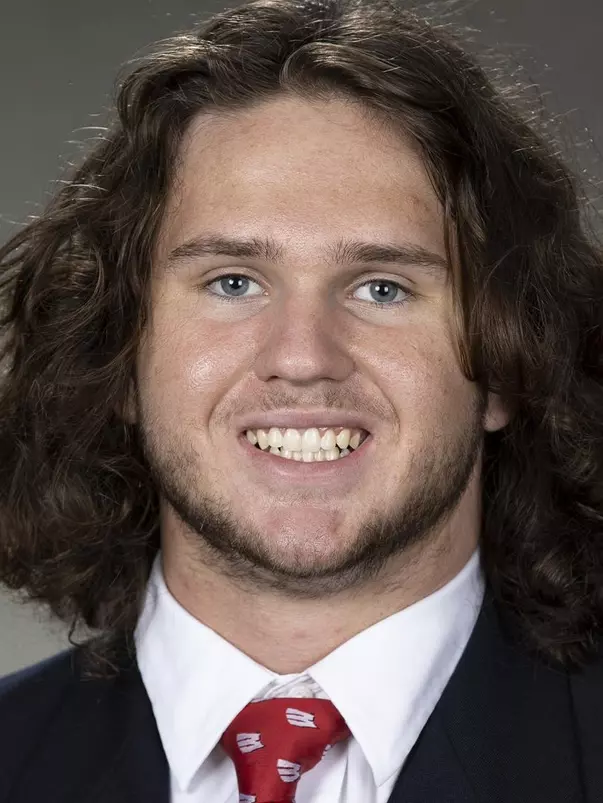 Tristan Monday, Wisconsin football headshot 2022