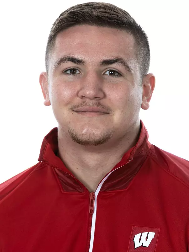 Headshot of Peter Christensen of the Wisconsin Badgers Wrestling Team, Wednesday, Sept. 7, 2022 in Madison, Wis. Photo by David Stluka/Wisconsin Athletic Communications)
