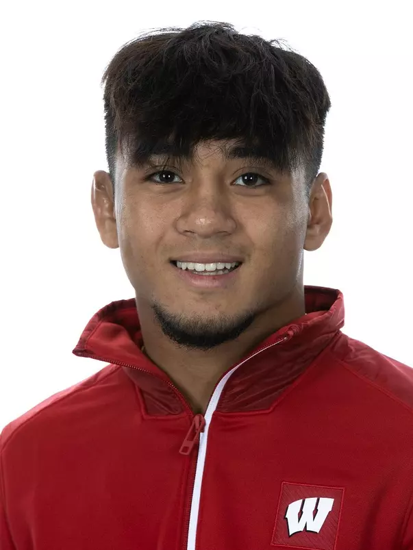 Headshot of Nicolar Rivera of the Wisconsin Badgers Wrestling Team, Wednesday, Sept. 7, 2022 in Madison, Wis. Photo by David Stluka/Wisconsin Athletic Communications)