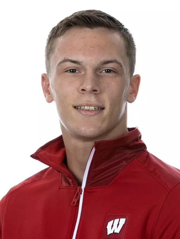 Headshot of Dylan Coy of the Wisconsin Badgers Wrestling Team, Wednesday, Sept. 7, 2022 in Madison, Wis. Photo by David Stluka/Wisconsin Athletic Communications)
