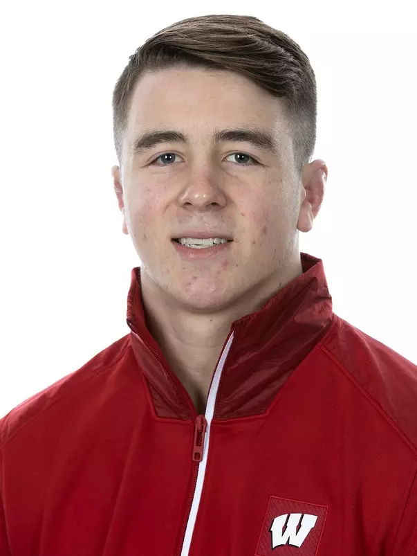 Headshot of James Rowley of the Wisconsin Badgers Wrestling Team, Wednesday, Sept. 7, 2022 in Madison, Wis. Photo by David Stluka/Wisconsin Athletic Communications)