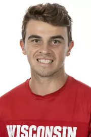 Headshot of Sebastian Vile of the Wisconsin Badgers Menâ??s Tennis Team, Tuesday, Sept. 6, 2022 in Madison, Wis. (Photo by David Stluka/Wisconsin Athletic Communications)