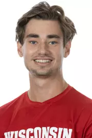 Headshot of Jared Pratt of the Wisconsin Badgers Menâ??s Tennis Team, Tuesday, Sept. 6, 2022 in Madison, Wis. (Photo by David Stluka/Wisconsin Athletic Communications)