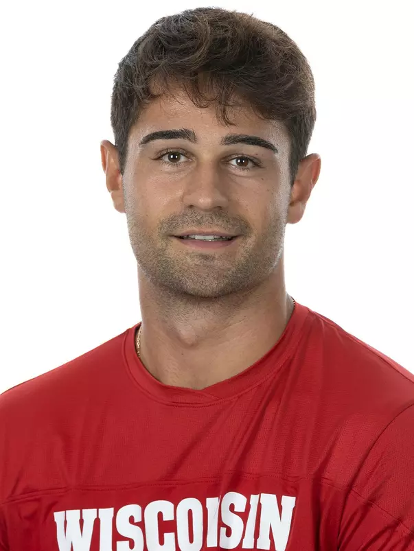 Headshot of Gabriel Huber of the Wisconsin Badgers Menâ??s Tennis Team, Tuesday, Sept. 6, 2022 in Madison, Wis. (Photo by David Stluka/Wisconsin Athletic Communications)