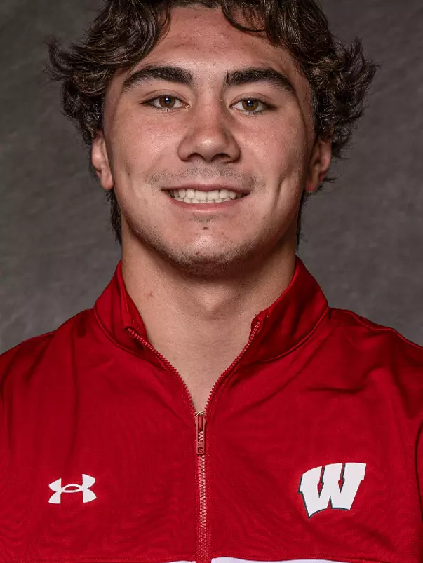 Royce Nilo of University of Wisconsin wrestling team poses during athletic portrait day September 5, 2023 in Madison, Wisconsin.
Photo by Jeffrey Phelps/Wisconsin Athletic Communications