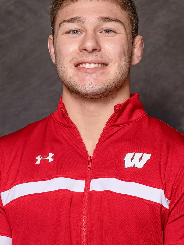 Josh Otto (2nd Set) of University of Wisconsin wrestling team poses during athletic portrait day September 5, 2023 in Madison, Wisconsin.
Photo by Jeffrey Phelps/Wisconsin Athletic Communications
