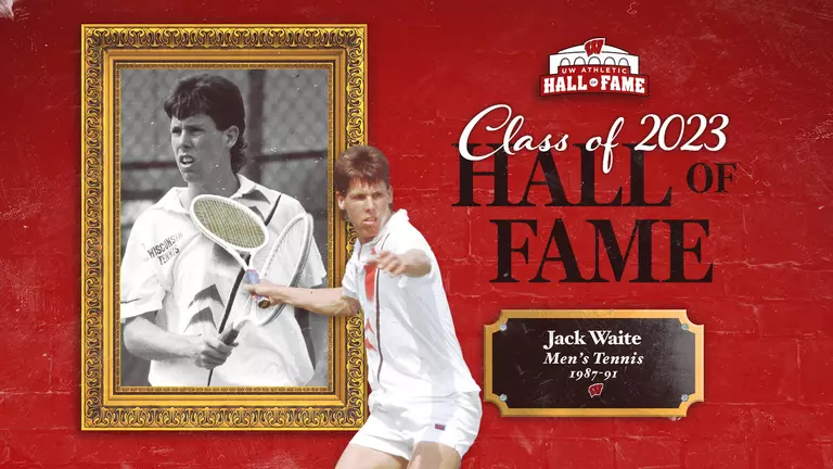 UW Athletic Hall of Fame Class of 2023 - Jack Waite, Men's Tennis