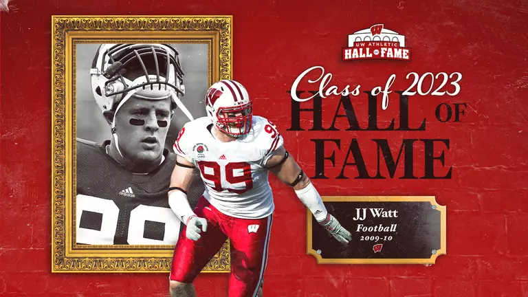 UW Athletic Hall of Fame Class of 2023 - J.J. Watt, Football