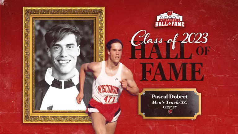 UW Athletic Hall of Fame Class of 2023 - Pascal Dobert, Wisconsin Men's Cross Country and Men's Track and Field