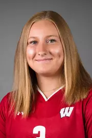 Aidan McConnell of University of Wisconsin women’s soccer team poses for headshots July 29, 2024 in Madison, Wisconsin.
Photo by Darren Hauck/Wisconsin Athletic Communications