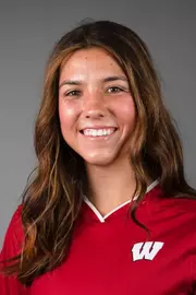 Ashley Martinez of University of Wisconsin women’s soccer team poses for headshots July 29, 2024 in Madison, Wisconsin.
Photo by Darren Hauck/Wisconsin Athletic Communications