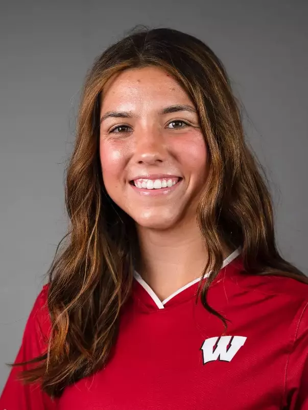 Ashley Martinez of University of Wisconsin women’s soccer team poses for headshots July 29, 2024 in Madison, Wisconsin.
Photo by Darren Hauck/Wisconsin Athletic Communications