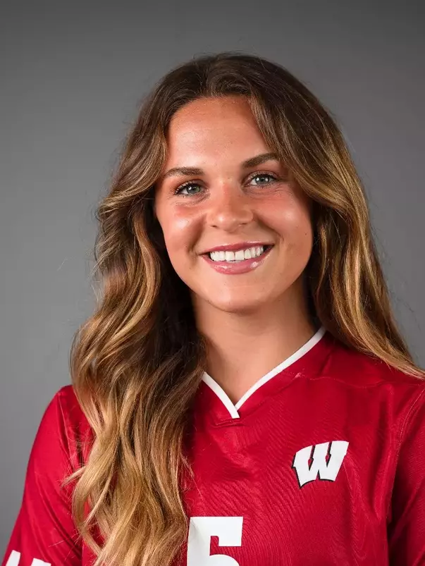 Dara Andringa of University of Wisconsin women’s soccer team poses for headshots July 29, 2024 in Madison, Wisconsin.
Photo by Darren Hauck/Wisconsin Athletic Communications
