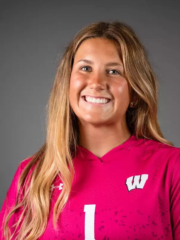 Drew Stover of University of Wisconsin women’s soccer team poses for headshots July 29, 2024 in Madison, Wisconsin.
Photo by Darren Hauck/Wisconsin Athletic Communications