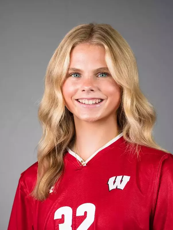 Hailey Baumann of University of Wisconsin women’s soccer team poses for headshots July 29, 2024 in Madison, Wisconsin.
Photo by Darren Hauck/Wisconsin Athletic Communications