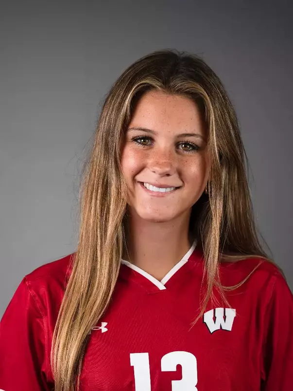 Kate Vezzani of University of Wisconsin women’s soccer team poses for headshots July 29, 2024 in Madison, Wisconsin.
Photo by Darren Hauck/Wisconsin Athletic Communications