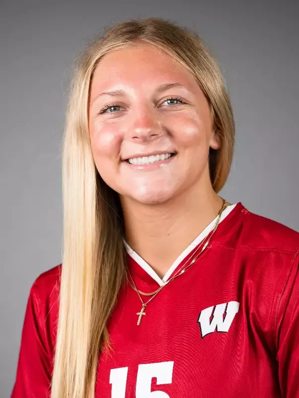 Taylor Schad of University of Wisconsin women’s soccer team poses for headshots July 29, 2024 in Madison, Wisconsin.
Photo by Darren Hauck/Wisconsin Athletic Communications