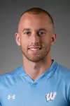 Adam Braman University of Wisconsin men’s soccer team poses for headshots Aug. 05, 2024 in Madison, Wisconsin.
Photo by Darren Hauck/Wisconsin Athletic Communications