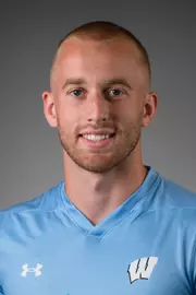 Adam Braman University of Wisconsin men’s soccer team poses for headshots Aug. 05, 2024 in Madison, Wisconsin.
Photo by Darren Hauck/Wisconsin Athletic Communications