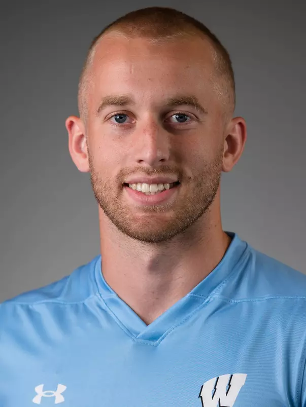 Adam Braman University of Wisconsin men’s soccer team poses for headshots Aug. 05, 2024 in Madison, Wisconsin.
Photo by Darren Hauck/Wisconsin Athletic Communications