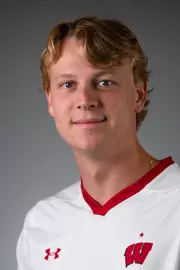 Charles Crockford University of Wisconsin men’s soccer team poses for headshots Aug. 05, 2024 in Madison, Wisconsin.
Photo by Darren Hauck/Wisconsin Athletic Communications