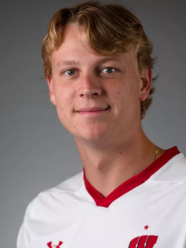 Charles Crockford University of Wisconsin men’s soccer team poses for headshots Aug. 05, 2024 in Madison, Wisconsin.
Photo by Darren Hauck/Wisconsin Athletic Communications