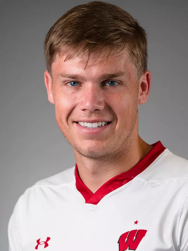Drew Brown University of Wisconsin men’s soccer team poses for headshots Aug. 05, 2024 in Madison, Wisconsin.
Photo by Darren Hauck/Wisconsin Athletic Communications
