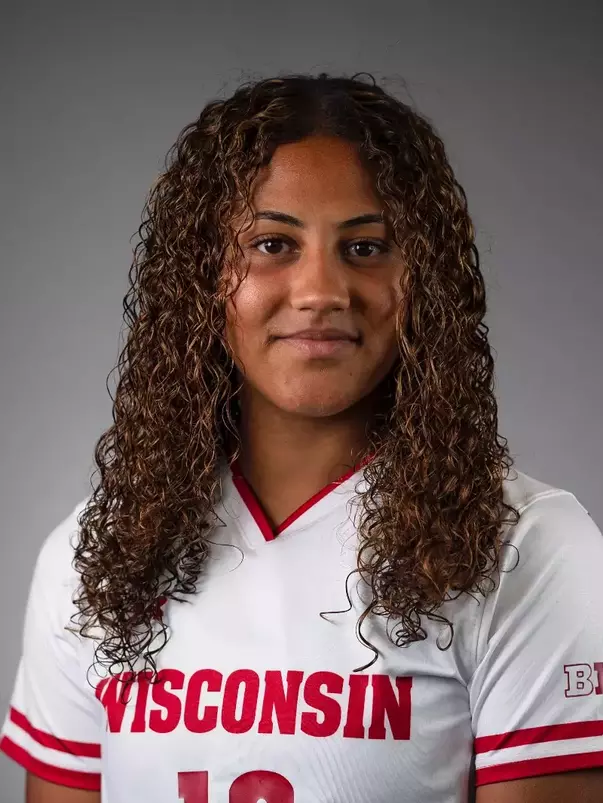 Ella Ottey University of Wisconsin women’s soccer player poses for headshots Aug. 05, 2024 in Madison, Wisconsin.
Photo by Darren Hauck/Wisconsin Athletic Communications