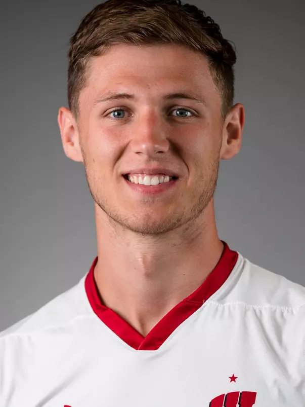 Ellis Jones University of Wisconsin men’s soccer team poses for headshots Aug. 05, 2024 in Madison, Wisconsin.
Photo by Darren Hauck/Wisconsin Athletic Communications