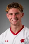 Julian Kuhr University of Wisconsin men’s soccer team poses for headshots Aug. 05, 2024 in Madison, Wisconsin.
Photo by Darren Hauck/Wisconsin Athletic Communications