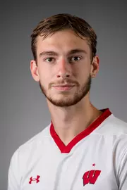 Kevin Andrews University of Wisconsin men’s soccer team poses for headshots Aug. 05, 2024 in Madison, Wisconsin.
Photo by Darren Hauck/Wisconsin Athletic Communications