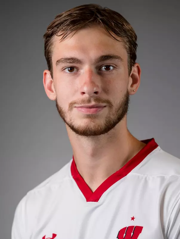 Kevin Andrews University of Wisconsin men’s soccer team poses for headshots Aug. 05, 2024 in Madison, Wisconsin.
Photo by Darren Hauck/Wisconsin Athletic Communications