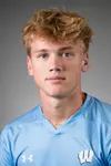 Luke Shrivers University of Wisconsin men’s soccer team poses for headshots Aug. 05, 2024 in Madison, Wisconsin.
Photo by Darren Hauck/Wisconsin Athletic Communications