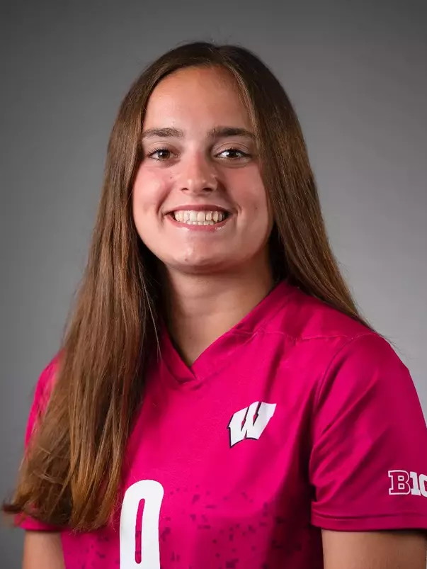 Mira Issar University of Wisconsin women’s soccer player poses for headshots Aug. 05, 2024 in Madison, Wisconsin.
Photo by Darren Hauck/Wisconsin Athletic Communications