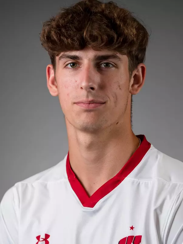 Roman Eisa University of Wisconsin men’s soccer team poses for headshots Aug. 05, 2024 in Madison, Wisconsin.
Photo by Darren Hauck/Wisconsin Athletic Communications