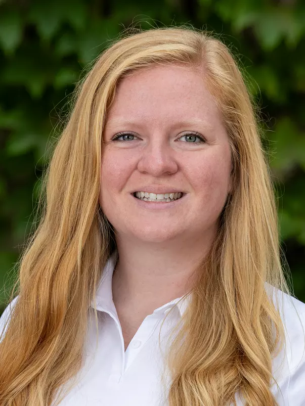 Wisconsin Badgers 2024 Volleyball headshot of Program Assistant Ashley Maag, Aug. 29, 2024, in Madison, Wis. (Photo by David Stluka/Wisconsin Athletic Communications)