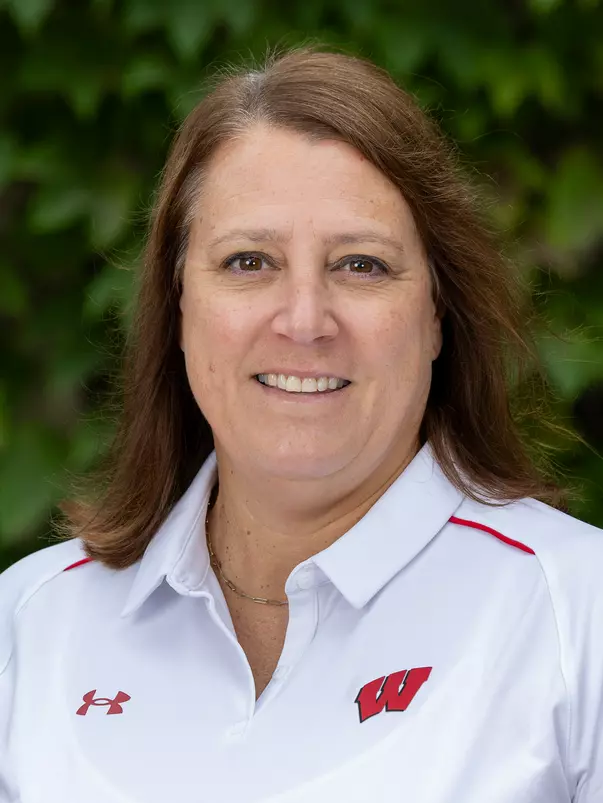 Wisconsin Badgers 2024 Volleyball headshot of Athletic Trainer Kristen Walker, Aug. 29, 2024, in Madison, Wis. (Photo by David Stluka/Wisconsin Athletic Communications)