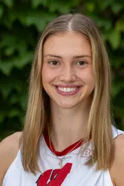 Wisconsin Badgers 2024 Volleyball headshot of Anna Smrek (14), Aug. 29, 2024, in Madison, Wis. (Photo by David Stluka/Wisconsin Athletic Communications)