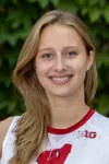 Wisconsin Badgers 2024 Volleyball headshot of Tosia Serafinowska (19), Aug. 29, 2024, in Madison, Wis. (Photo by David Stluka/Wisconsin Athletic Communications)