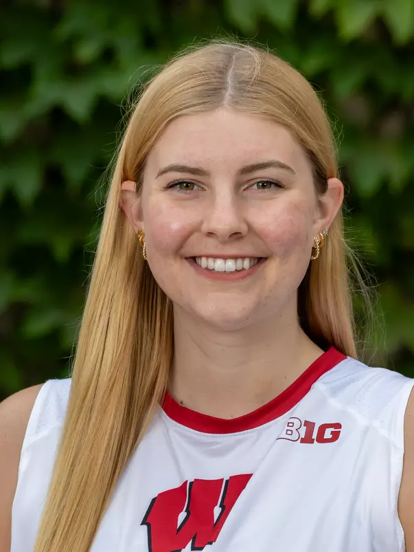 Wisconsin Badgers 2024 Volleyball headshot of Sarah Franklin (13), Aug. 29, 2024, in Madison, Wis. (Photo by David Stluka/Wisconsin Athletic Communications)